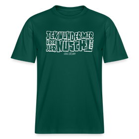 BERLINER SPRUCH-ICK WUNDER MIR- RELAXED FIT Unisex BIO T-Shirt - Forest