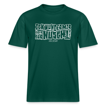 BERLINER SPRUCH-ICK WUNDER MIR- RELAXED FIT Unisex BIO T-Shirt - Forest