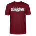 SCHNURZPIEPE-Unisex T-Shirt BIO II - Burgunderrot