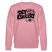 DIT ESKALIERT EH-Unisex Bio-Sweatshirt mit Berliner Schnauze - Lila Traum