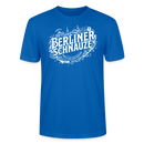 BERLINER SCHNAUZE-Unisex T-Shirt BIO - Pfauenblau