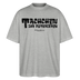 Berliner Begrüssung-TACHCHEN IHR FLITZPIEPEN-Oversized Unisex Bio T-Shirt - Grau meliert