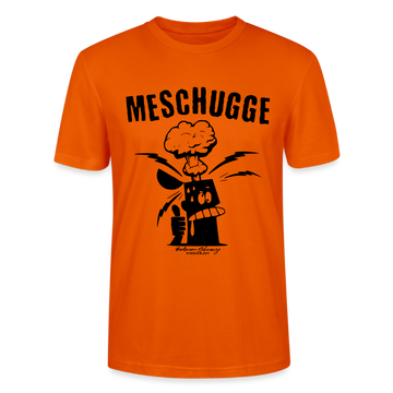 Berlin Shirt-MESCHUGGE - Unisex BIO T-Shirt - Tieforange