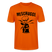 Berlin Shirt-MESCHUGGE - Unisex BIO T-Shirt - Tieforange
