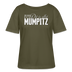 MUMPITZ-Rundhals Frauen Bio-T-Shirt mit Berliner Schnauze - Khaki