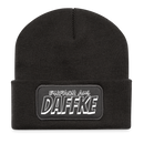 Berliner Spruch-EINFACH AUS DAFFKE-Beanie - Dunkelgrau