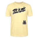 Dit is mir SCHNURZPIEPE-Unisex T-Shirt BIO - Creme
