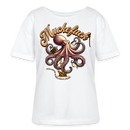 MUCKEFUCK-Rundhals Frauen Bio-T-Shirt - Weiß