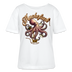 MUCKEFUCK-Rundhals Frauen Bio-T-Shirt - Weiß