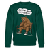 Berliner Bär und Spruch-JEH MIR NICH UFFN SENKEL-Unisex Bio-Sweatshirt - Forest