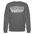 Berliner Spruch-TACHCHEN IHR FLITZPIEPEN-Unisex Bio-Sweatshirt - Anthrazit