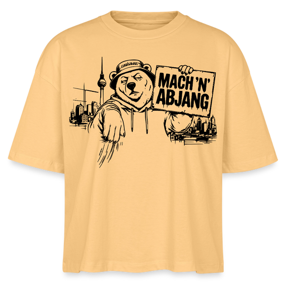 MACH 'N ABJANG-Frauen Boxy Bio-T-Shirt - Mispel
