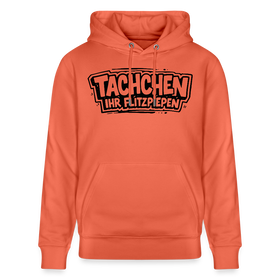 TACHCHEN IHR FLITZPIEPEN-Unisex Bio-Hoodie- - Hellrot