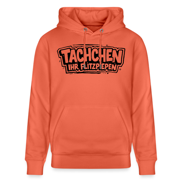 TACHCHEN IHR FLITZPIEPEN-Unisex Bio-Hoodie- - Hellrot
