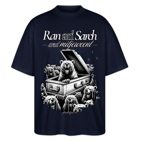 Ran an Sarch-Oversized Unisex Bio T-Shirt II - Navy