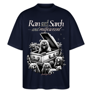 Ran an Sarch-Oversized Unisex Bio T-Shirt II - Navy