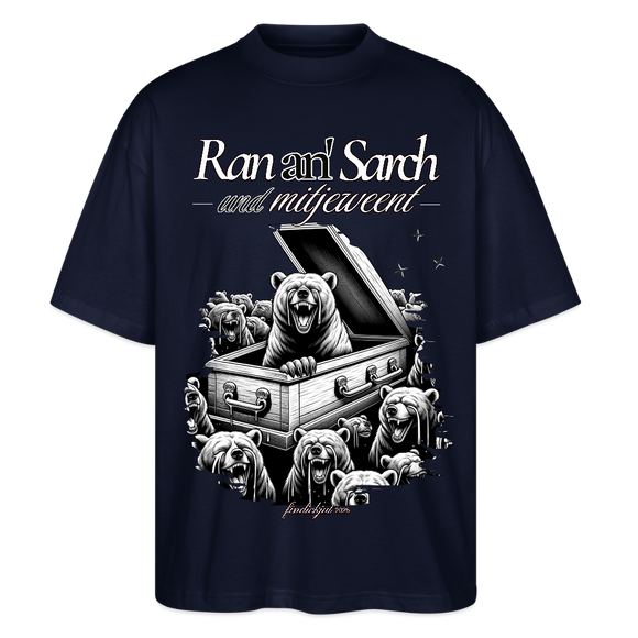 Ran an Sarch-Oversized Unisex Bio T-Shirt II - Navy