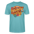 BERLINER RETRO-NÜSCHT MUSS ICK-Unisex T-Shirt BIO - Pastelltürkis