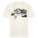 MACH 'N ABJANG- Berlin Shirt RELAXED FIT Unisex Organic T-Shirt - Naturweiß 