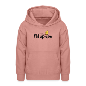 DIE FLITZPIEPE - Teenager Hoodie - Altrosa