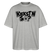KIEKSTN SO?-Oversized Unisex Bio T-Shirt mit Berliner Schnauze - Grau meliert