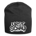 Ostalgie-Jersey-Beanie-URST SCHAU - Anthrazit