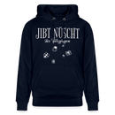 JIBT NÜSCHT - Unisex Bio-Hoodie - Navy