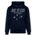 JIBT NÜSCHT - Unisex Bio-Hoodie - Navy