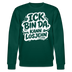 ICK BIN DA, KANN LOSJEHN-Unisex Bio-Sweatshirt II-mit Berliner Spruch - Forest