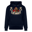 Weihnachten mit Berliner Schnauze-JIBT NÜSCHT-Unisex Bio-Hoodie - Navy