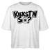 Berlin Shirt mit Berliner Schnauze -KIEKSTN SO?Frauen Boxy Bio-T-Shirt - Weiß meliert