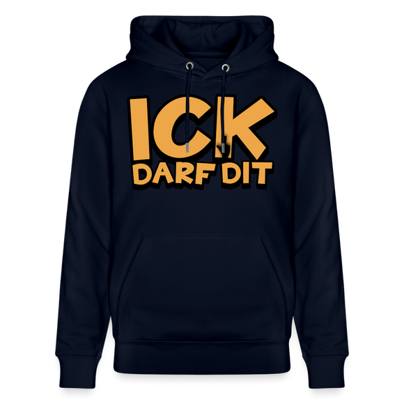 ICK DARF DIT - Bio-Hoodie - Navy
