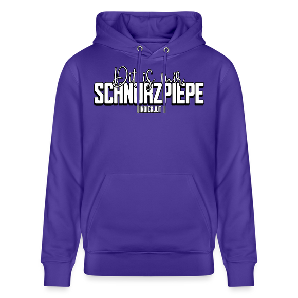 SCHNURZPIEPE-Unisex Bio-Hoodie - Purple Love 