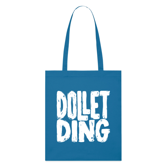 DOLLET DING-Bio-Stoffbeutel - Königsblau