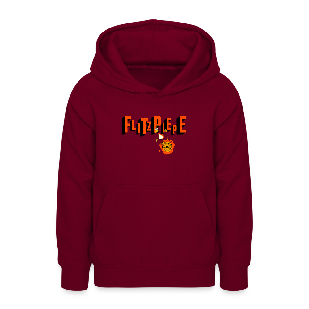 FLITZPIEPE - Teenager Hoodie - Bordeaux