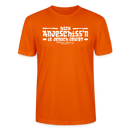 Berliner Spruch-Berliner Lob-NICH ANJESCHISSN-Unisex T-Shirt - Tieforange