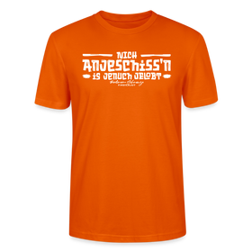 Berliner Spruch-Berliner Lob-NICH ANJESCHISSN-Unisex T-Shirt - Tieforange