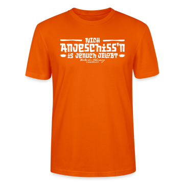Berliner Spruch-Berliner Lob-NICH ANJESCHISSN-Unisex T-Shirt - Tieforange