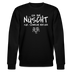 NÜSCHT FÜR SCHWACHE NERVEN-Unisex Bio-Sweatshirt mit Berliner Schnauze - Schwarz