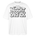 NÜSCHT DARF ICK- Berlin Shirt-Oversized Unisex Bio T-Shirt - Weiß