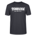 witziges Berlin Shirt-PFANNKUCHEN, NICH BERLINER-Unisex T-Shirt BIO - Dunkles Graublau