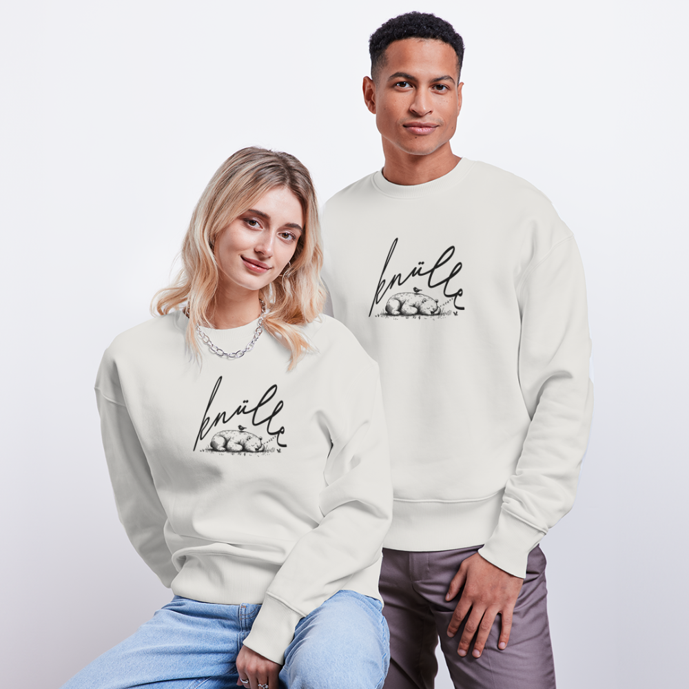 KNÜLLE - Unisex Oversize Bio Pullover - OFF WHITE