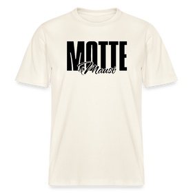 MOTTE UND MAUSI-Relaxed Fit Unisex Bio-T-Shirt - Naturweiß 