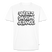 VAFATZ DA VOM JELÄNDE-Männer Premium BIO T-Shirt-hell - Weiß