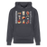 Berliner Verrücktheit-MESCHUGGE-NA UND?!-Unisex Bio-Hoodie - Indigoblau