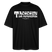 Berliner Begrüssung-TACHCHEN IHR FLITZPIEPEN-Oversized Unisex Bio T-Shirt - Schwarz