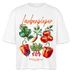 Berliner LAUBENPIEPER-Frauen Boxy Bio-T-Shirt - Weiß