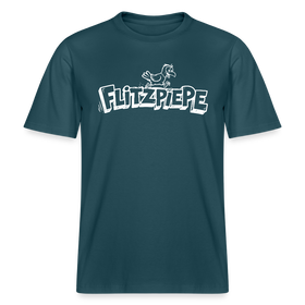 Dit Berlin Shirt-FLITZPIEPE-RELAXED FIT Unisex Bio T-Shirt - Dunkles Petrol
