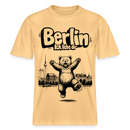 Berlin Souvenir- RELAXED FIT Unisex Bio T-Shirt-BERLIN ICK LIEBE DIR - Hellgelb