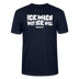 ICK MACH WAT ICK WILL-Unisex T-Shirt BIO - Navy